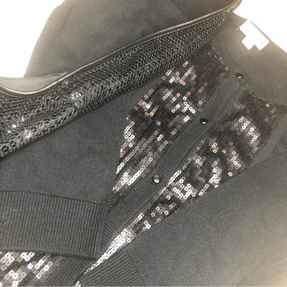 Combo 3 for 1 Sequined, Black Cardigan, Hobo Bag/Purse, & Chain Purse ✨ - Picture 11 of 13